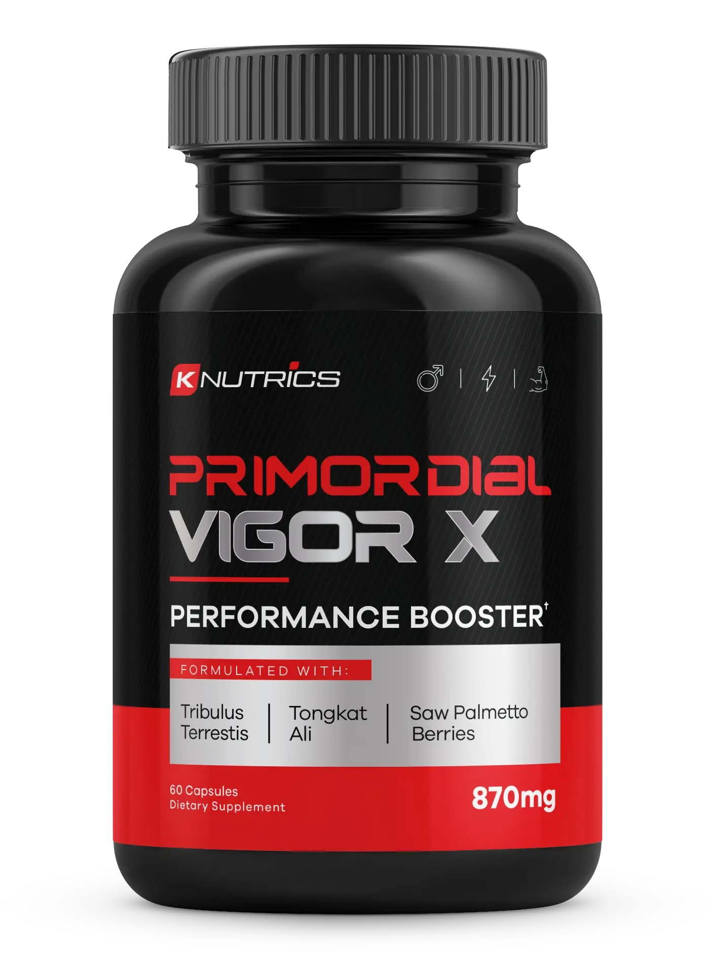 Primordial Vigor X single bottle, 30-day supply